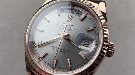 rolex day date lederband|rolex day date watch.